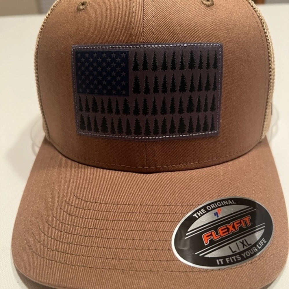 NWT Columbia PFG Light Brown/Tan‎ Trucker Hat Size L/XL🐟🐟 (D1)